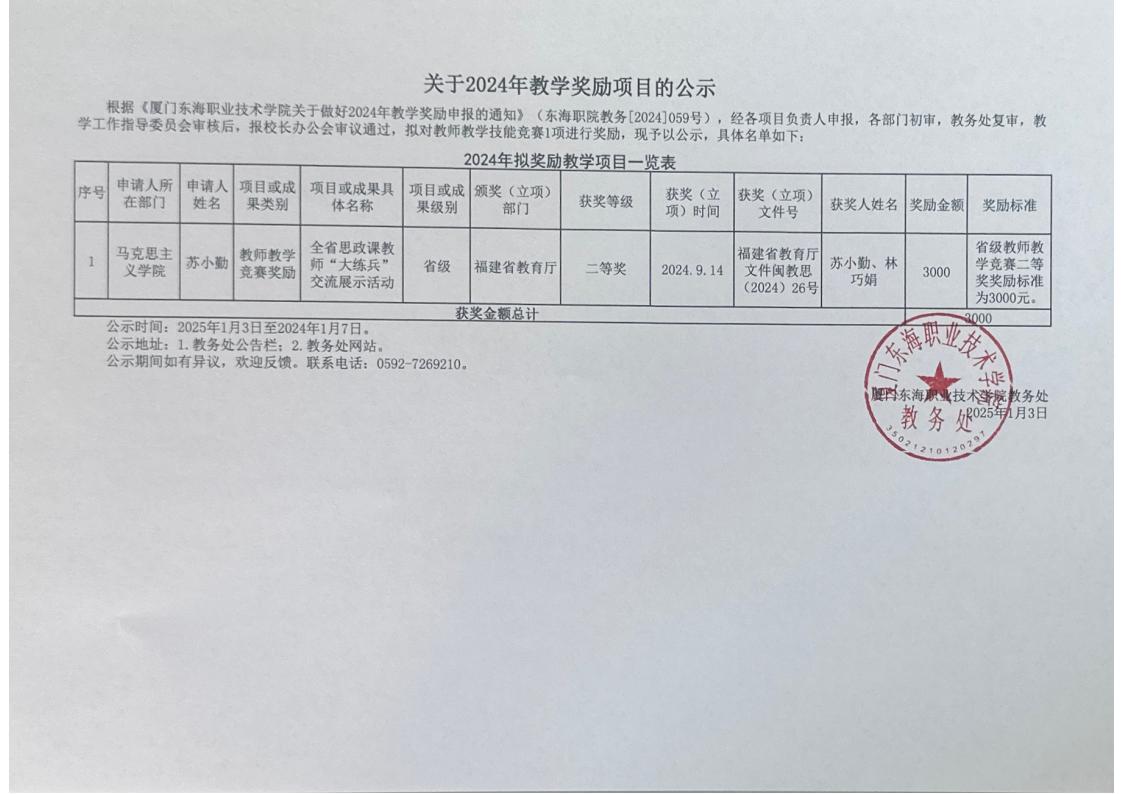 关于2024年教学奖励的公示_00.jpg
